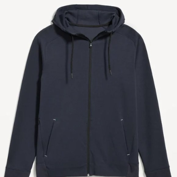 Dynamic Fleece Hidden-Pocket Zip Hoodie for Men - Picture 2 of 5